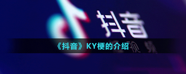 《抖音》KY梗的介紹