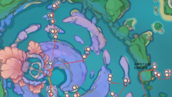 《原神》2.3珊瑚珍珠位置一覽