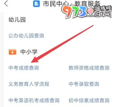 《支付寶》2023中考查分方法