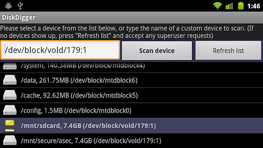 DiskDigger手機版截圖(2)