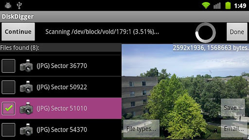 DiskDigger手機版截圖(3)