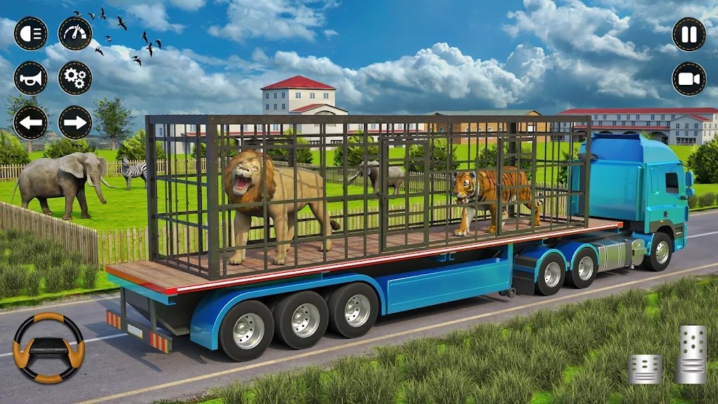 美國野生動物卡車模擬器中文版截圖(2)