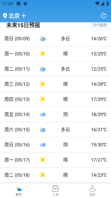 開言天氣截圖(2)