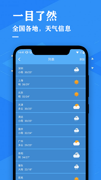 天氣預(yù)報降雨預(yù)警截圖(3)