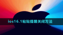 ios16.1粘貼提醒關閉方法