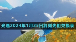 《光遇》2024年1月25日復刻先祖風行季領航員兌換物品介紹