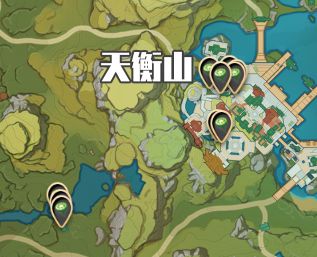 《原神》2022蓮蓬地圖采集點(diǎn)分享