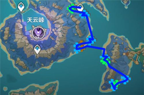 《原神》飄浮靈收集路線分布圖分享