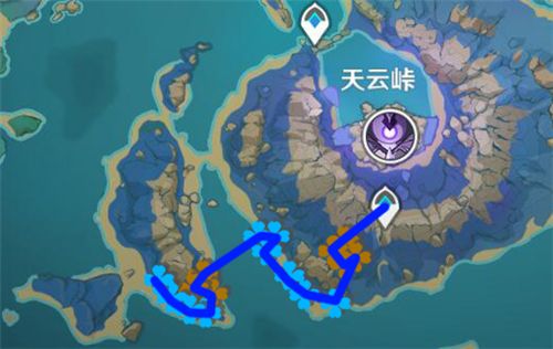 《原神》飄浮靈收集路線分布圖分享